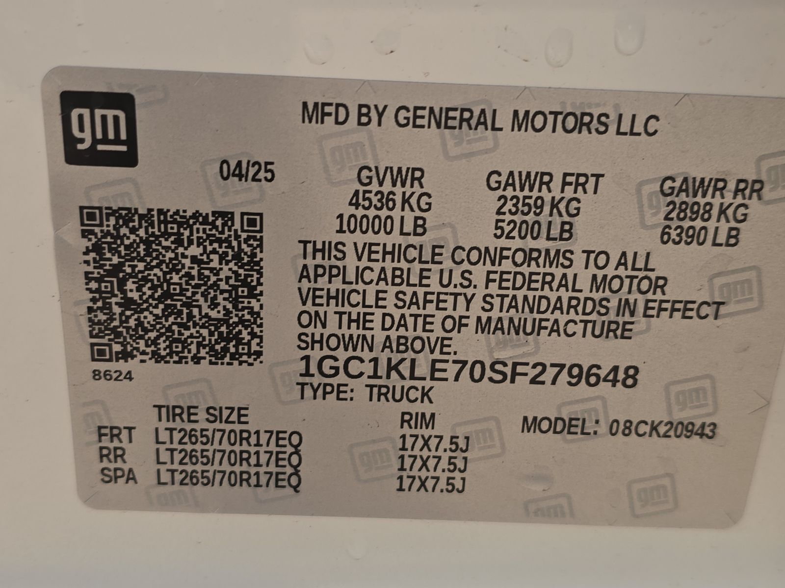 2025 Chevrolet Silverado 2500HD Work Truck AWD