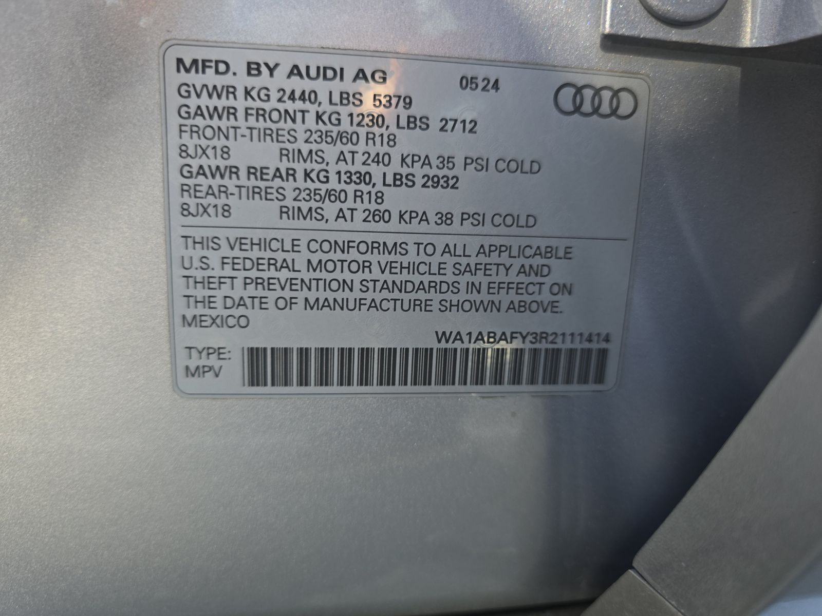 2024 Audi Q5 Premium AWD