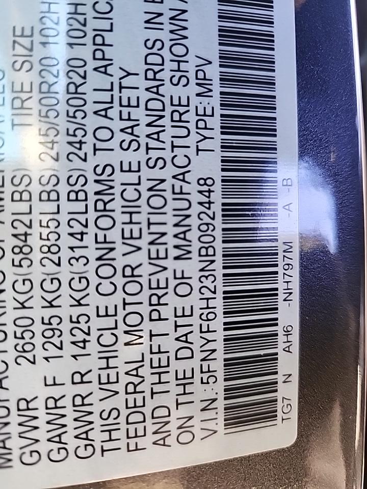 2022 Honda Pilot Special Edition AWD