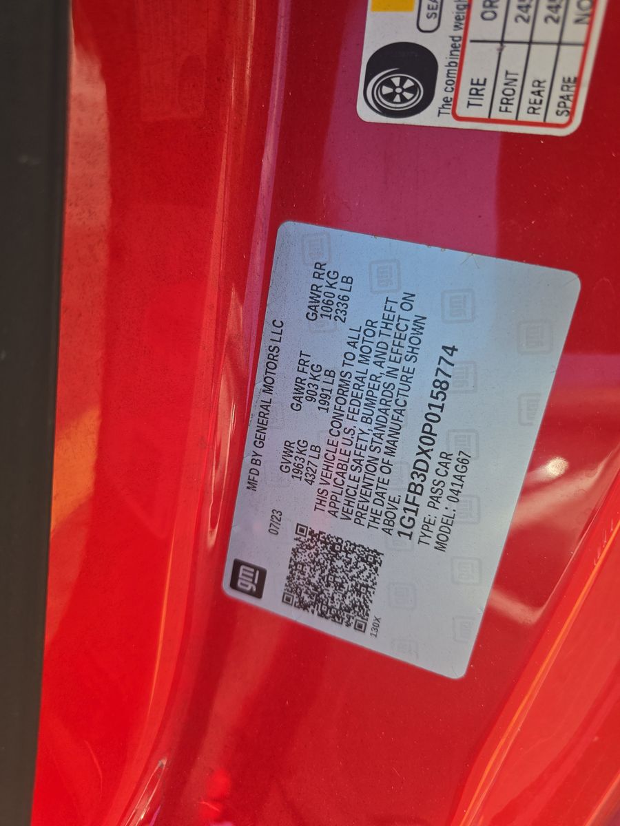 2023 Chevrolet Camaro 1LT RWD