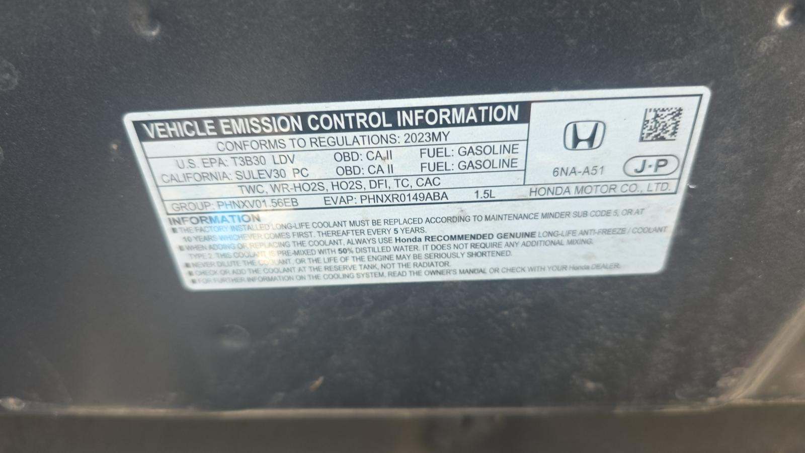 2023 Honda Accord EX FWD