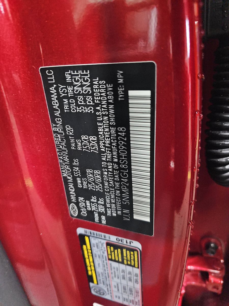 2025 Hyundai Santa Fe SEL FWD