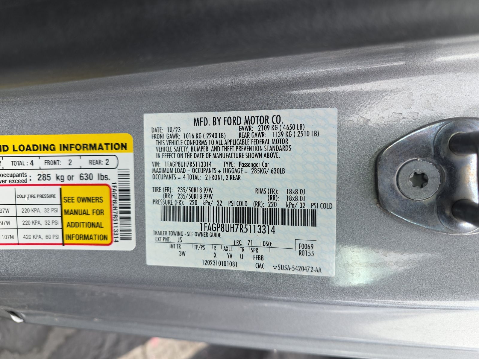 2024 Ford Mustang EcoBoost Premium RWD