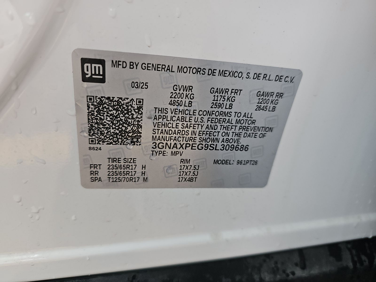 2025 Chevrolet Equinox LT AWD