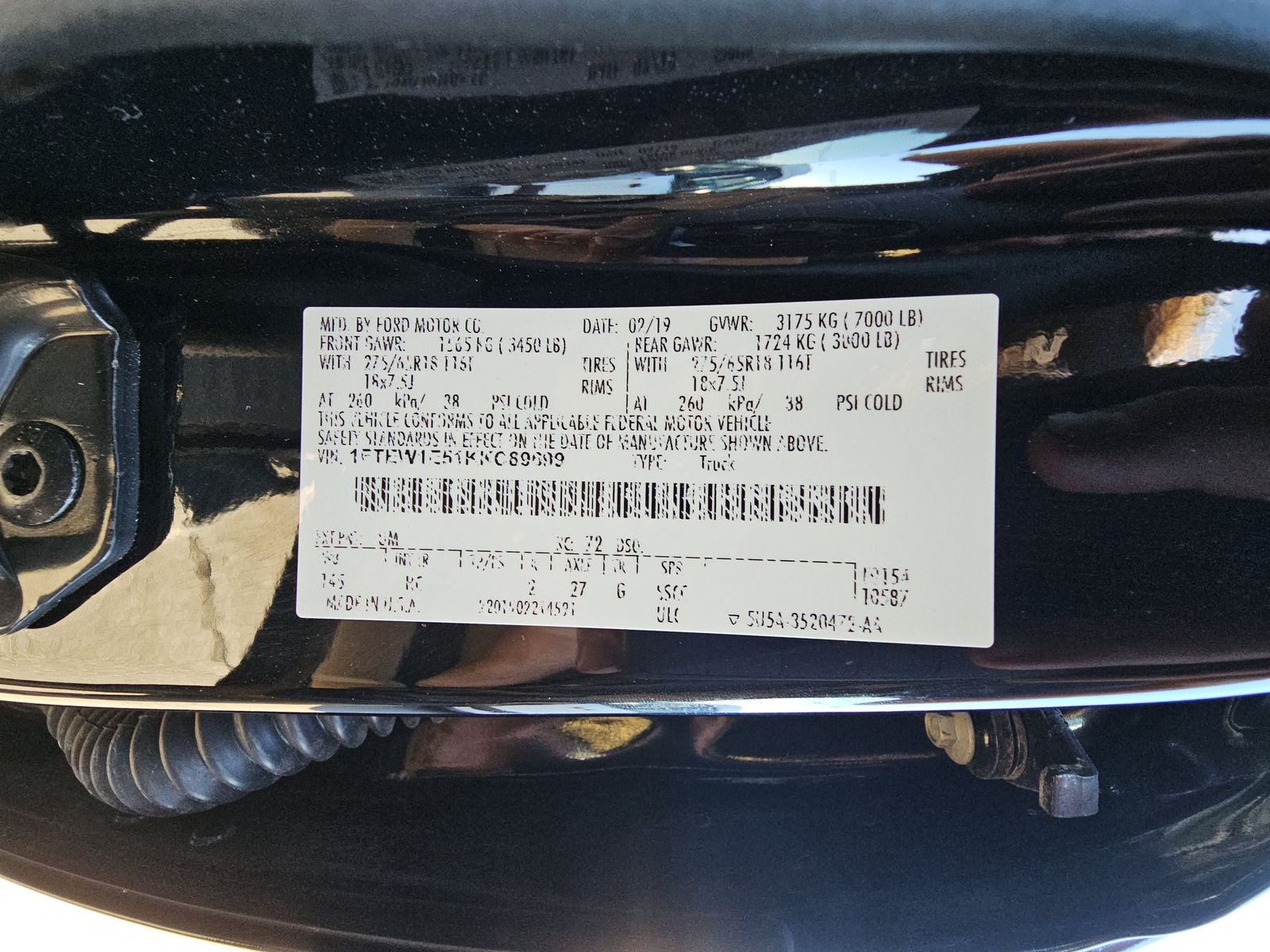 2019 Ford F-150 Lariat AWD