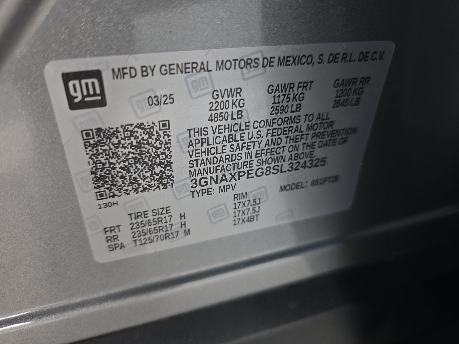 2025 Chevrolet Equinox LT AWD