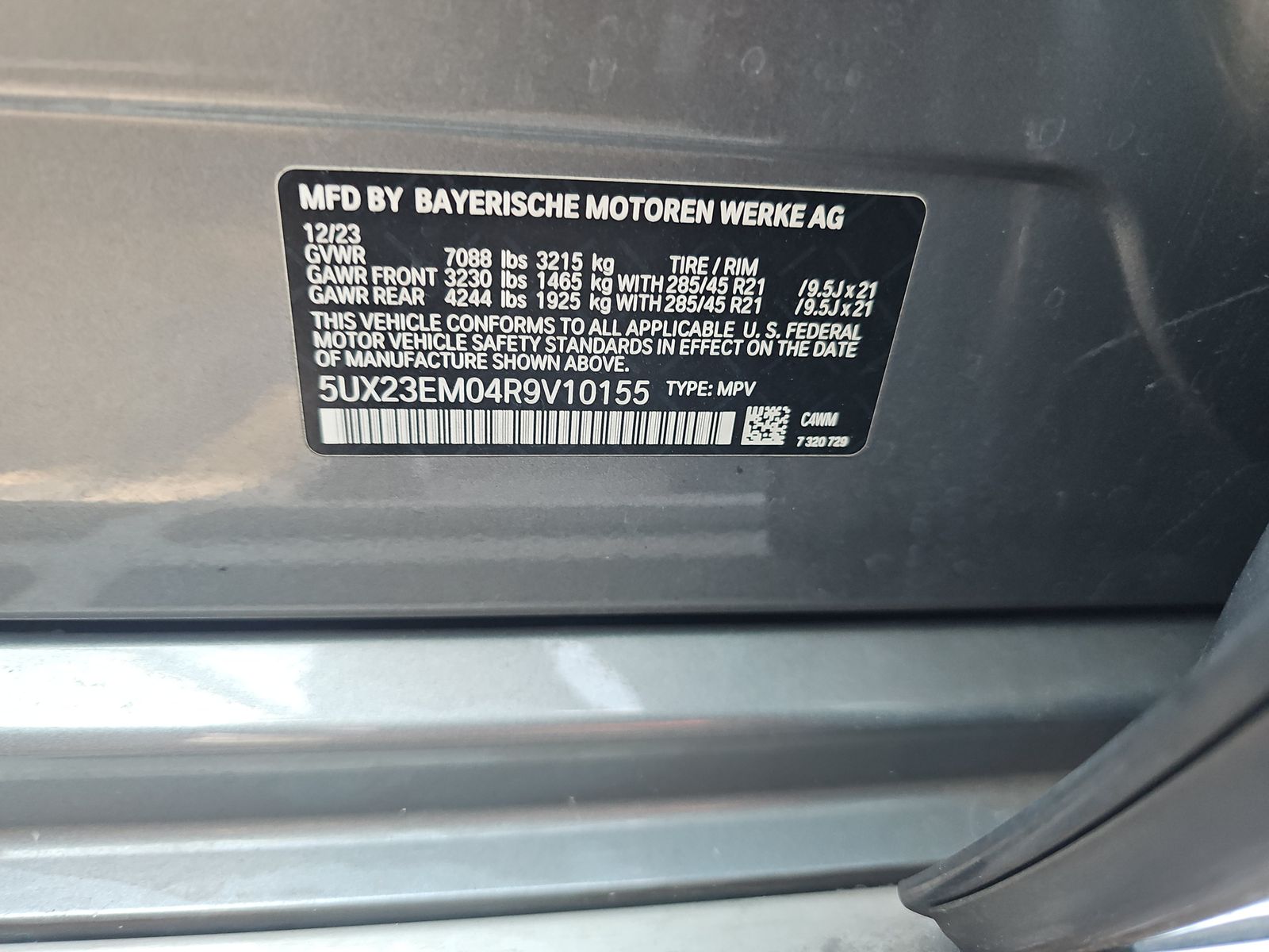 2024 BMW X7 xDrive40i AWD