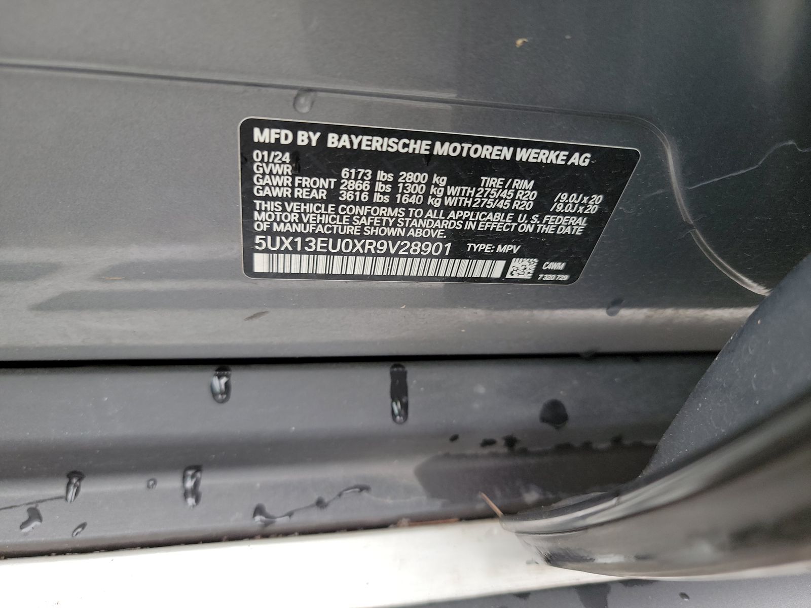 2024 BMW X5 sDrive40i RWD