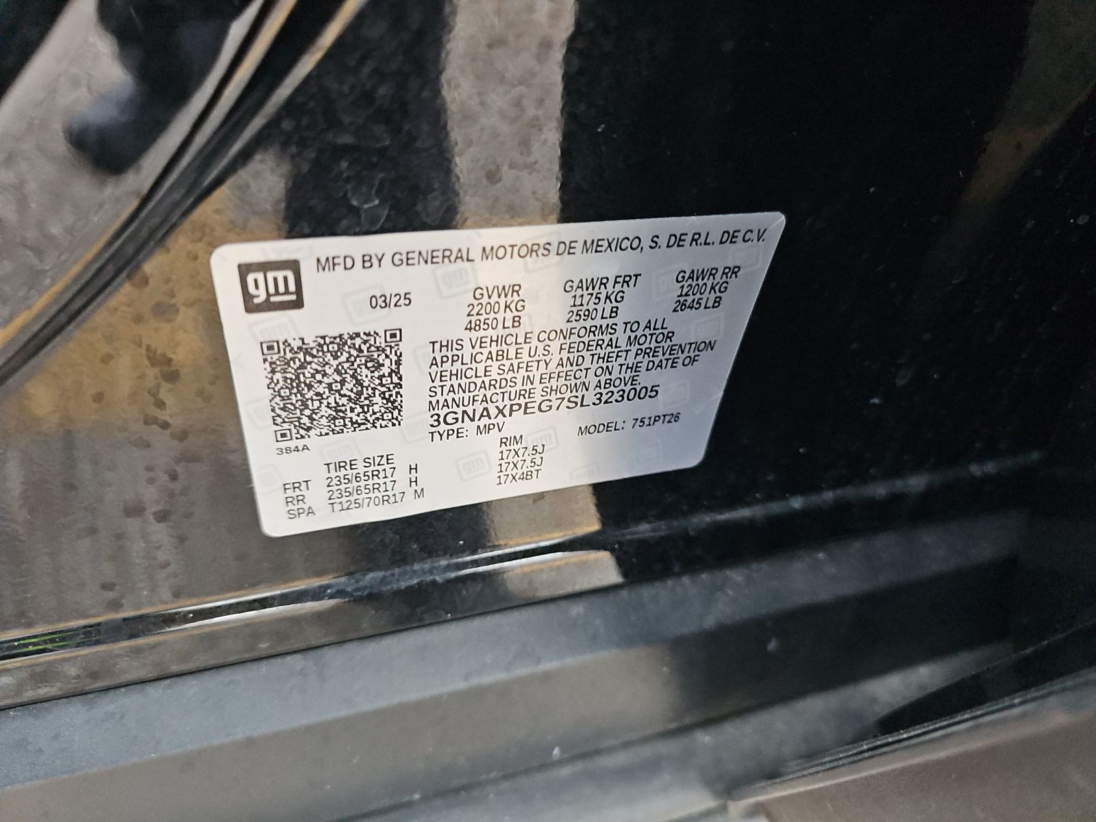 2025 Chevrolet Equinox LT AWD