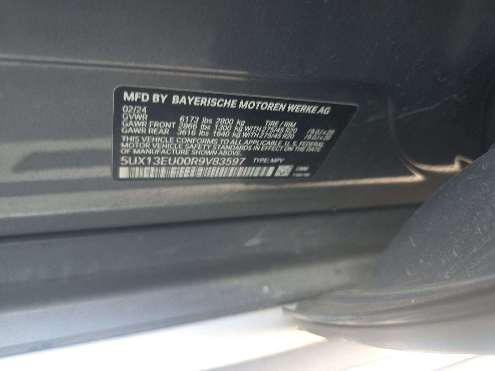 2024 BMW X5 sDrive40i RWD