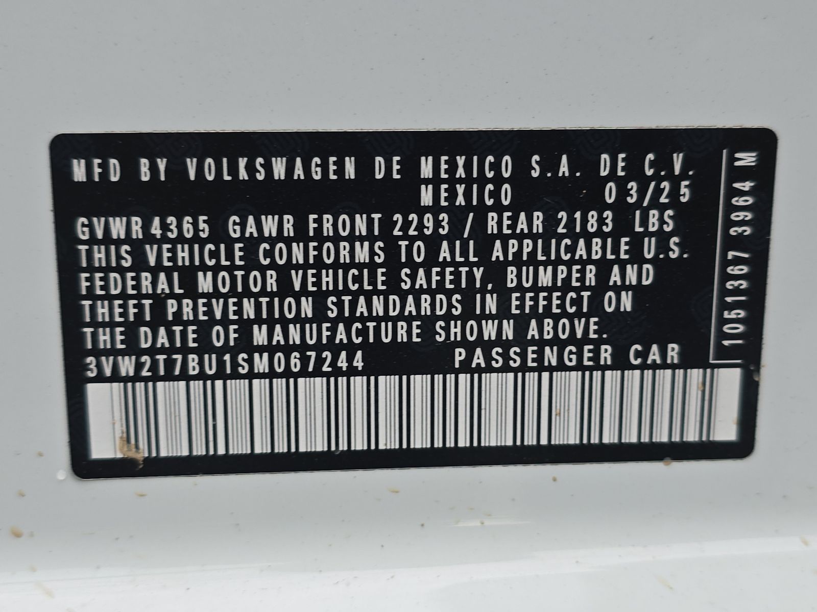 2025 Volkswagen Jetta 2.0T GLI Autobahn FWD