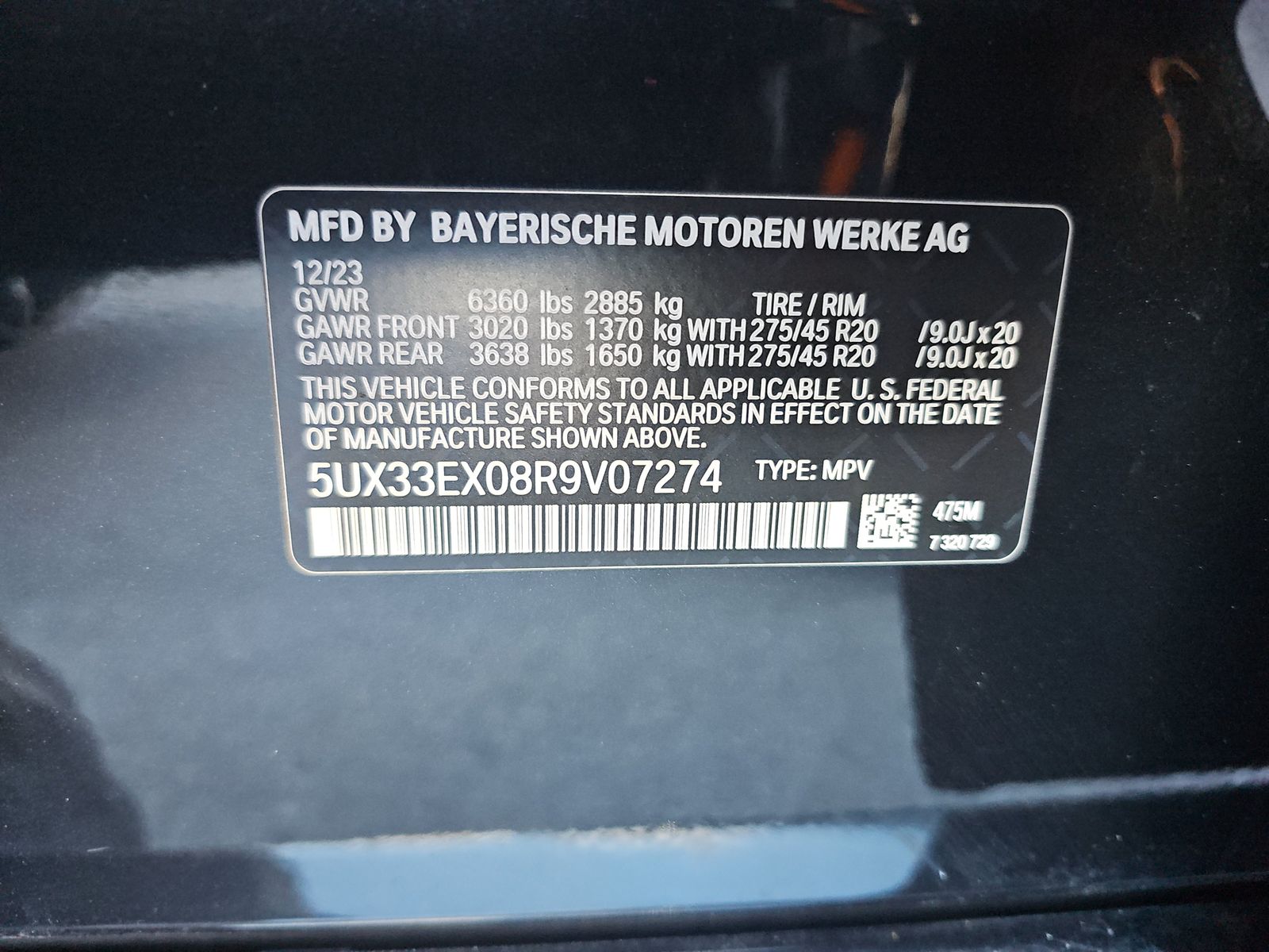 2024 BMW X6 xDrive40i AWD