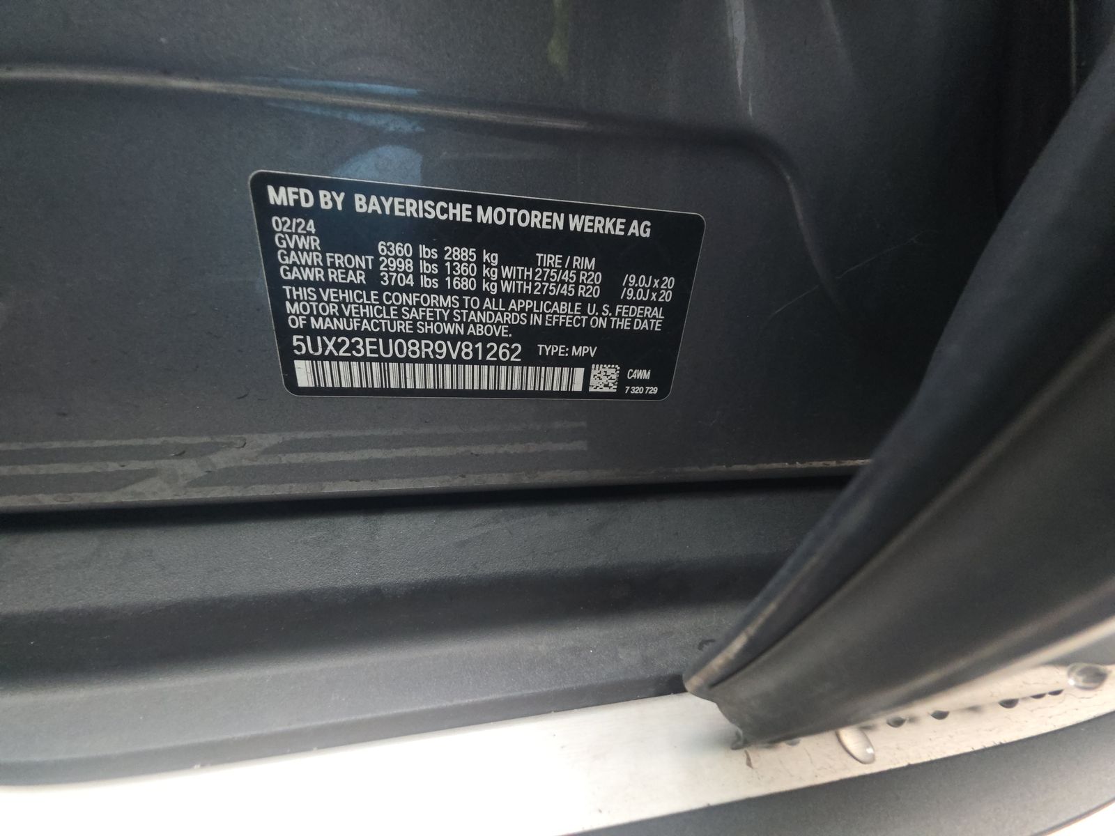 2024 BMW X5 xDrive40i AWD