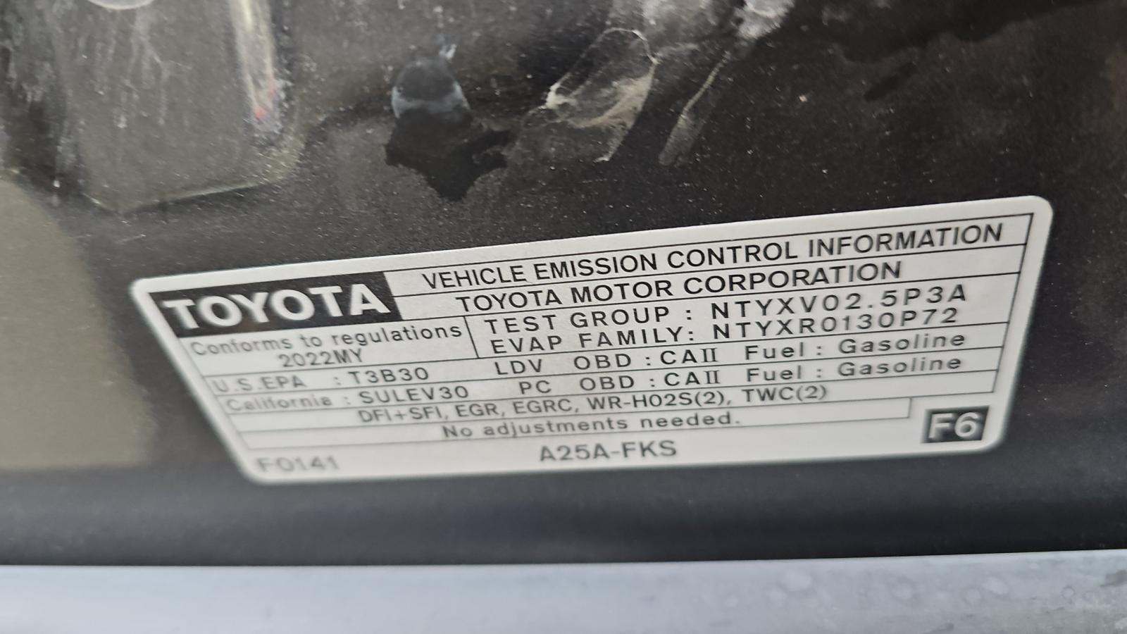 2022 Toyota Camry SE FWD