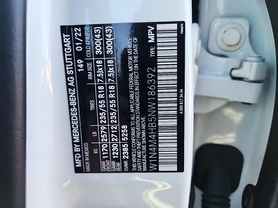 2022 Mercedes-Benz GLB GLB 250 AWD