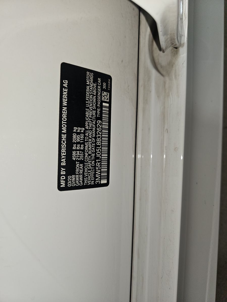 2020 BMW 3 Series 330i RWD