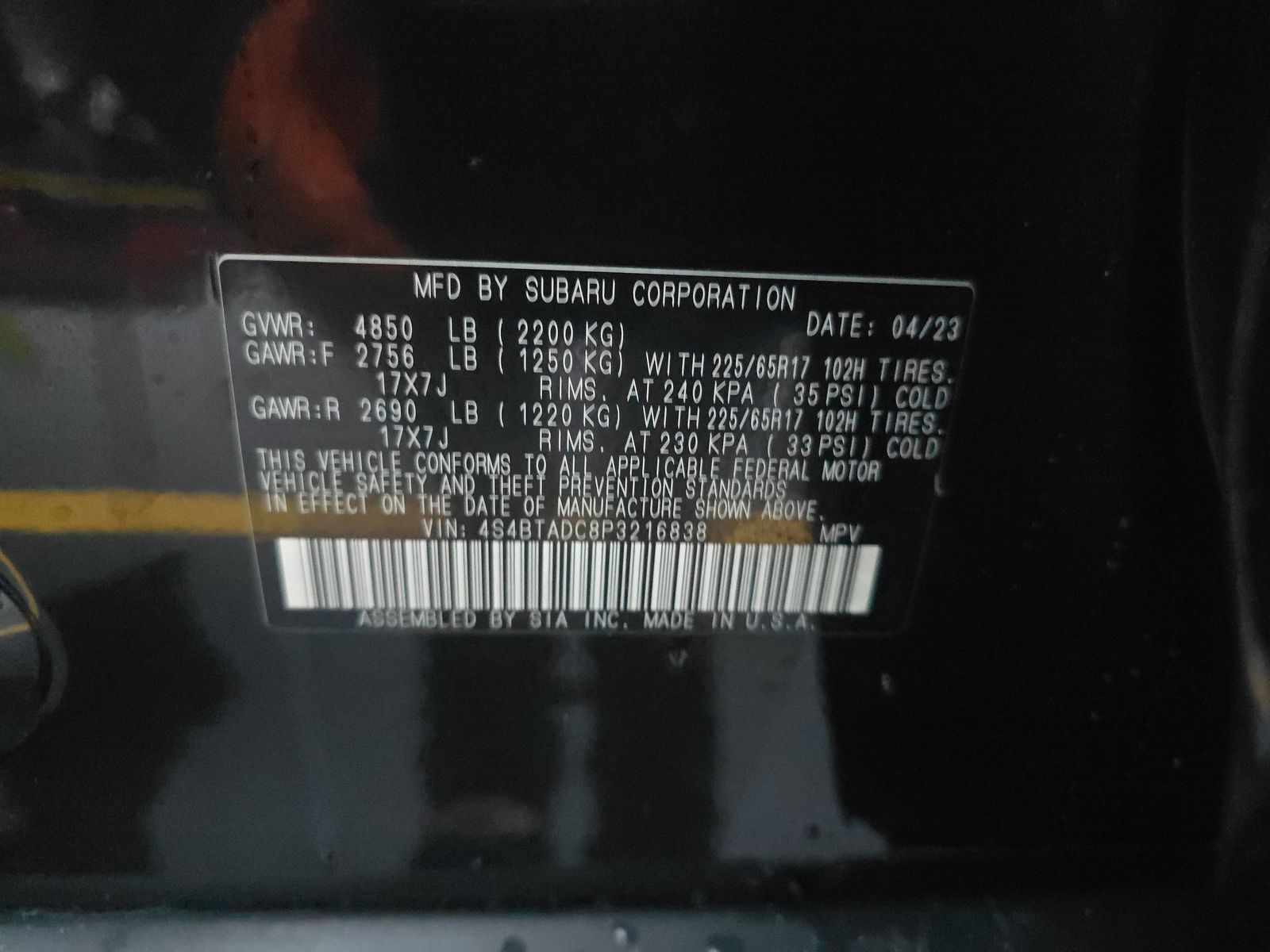 2023 Subaru Outback Premium AWD