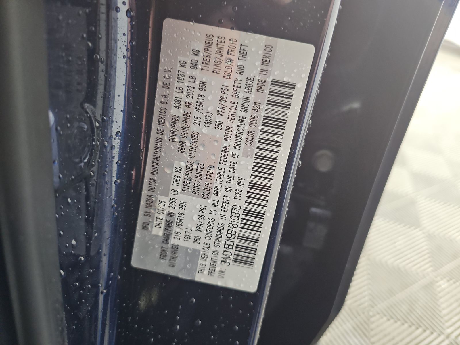 2025 MAZDA CX-30 2.5 S Premium Package AWD