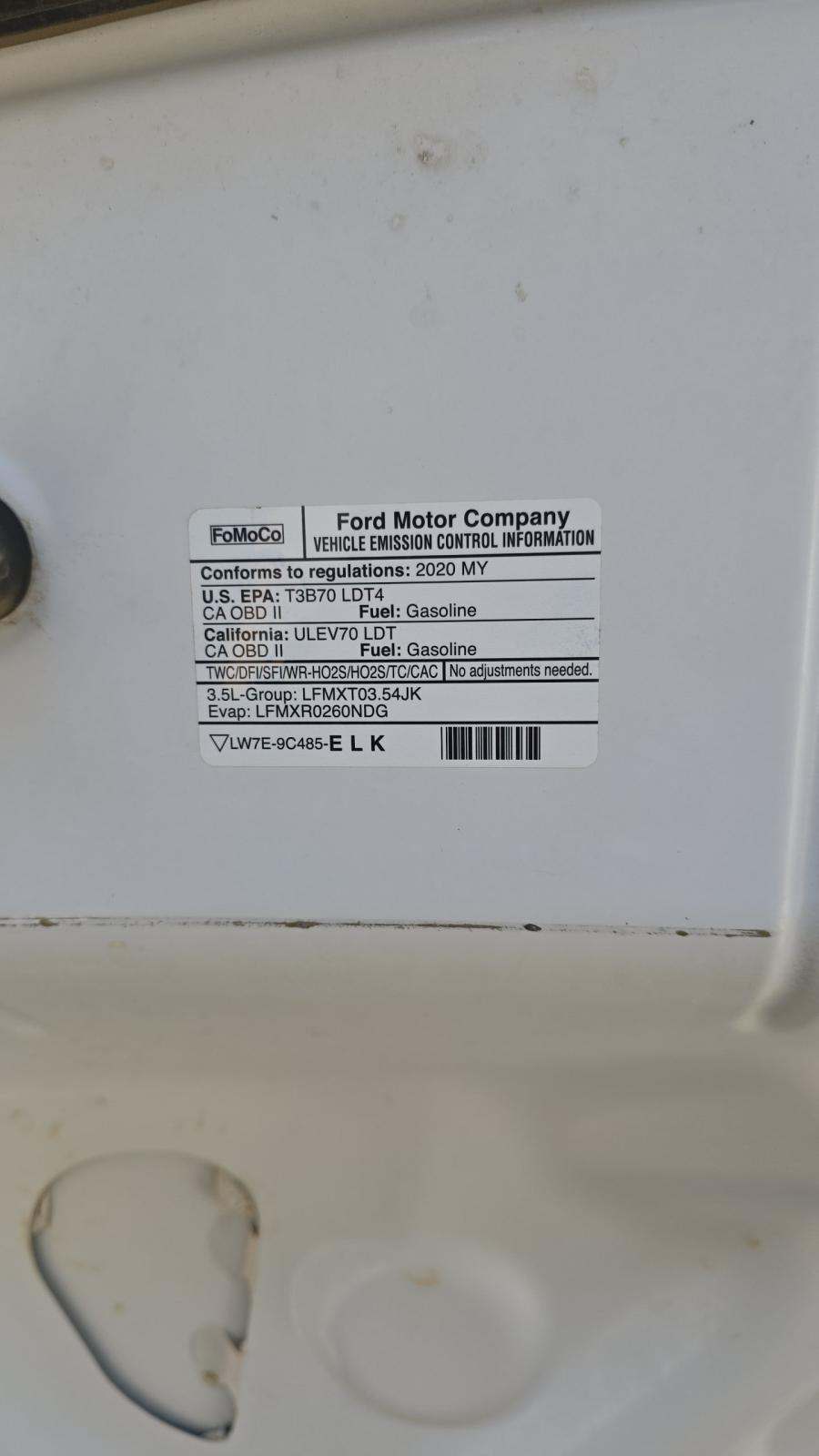 2020 Ford F-150 XL AWD