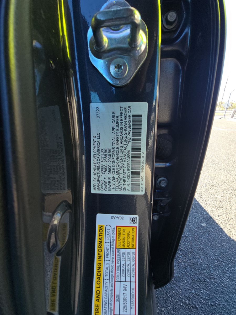 2023 Honda Accord EX FWD