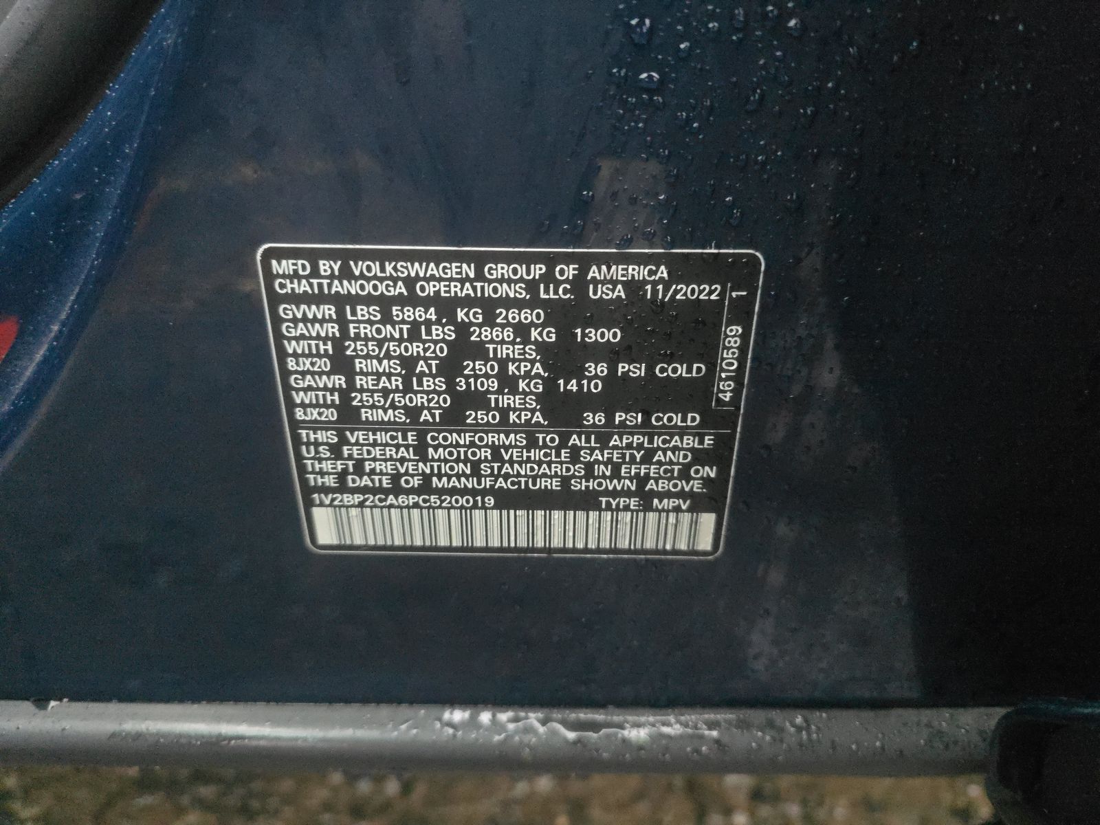 2023 Volkswagen Atlas 2.0T SEL AWD