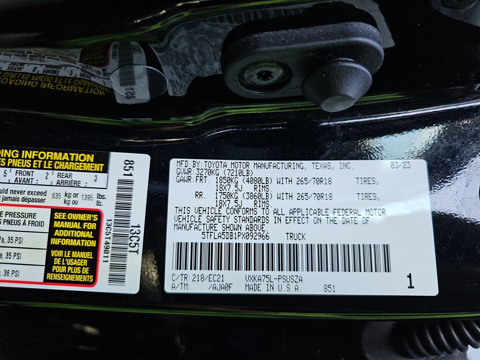 2023 Toyota Tundra SR5 AWD