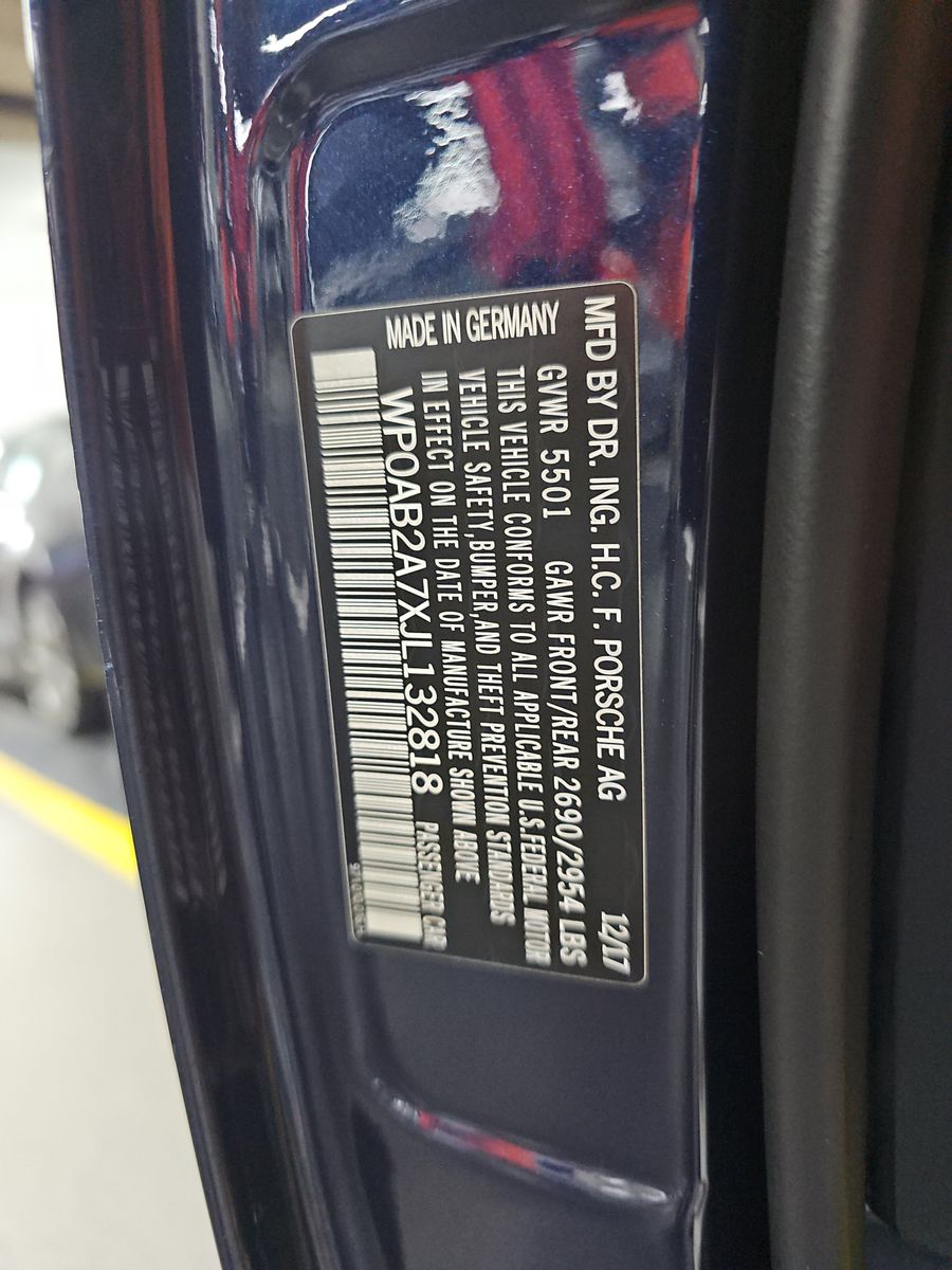 2018 Porsche Panamera 4S AWD