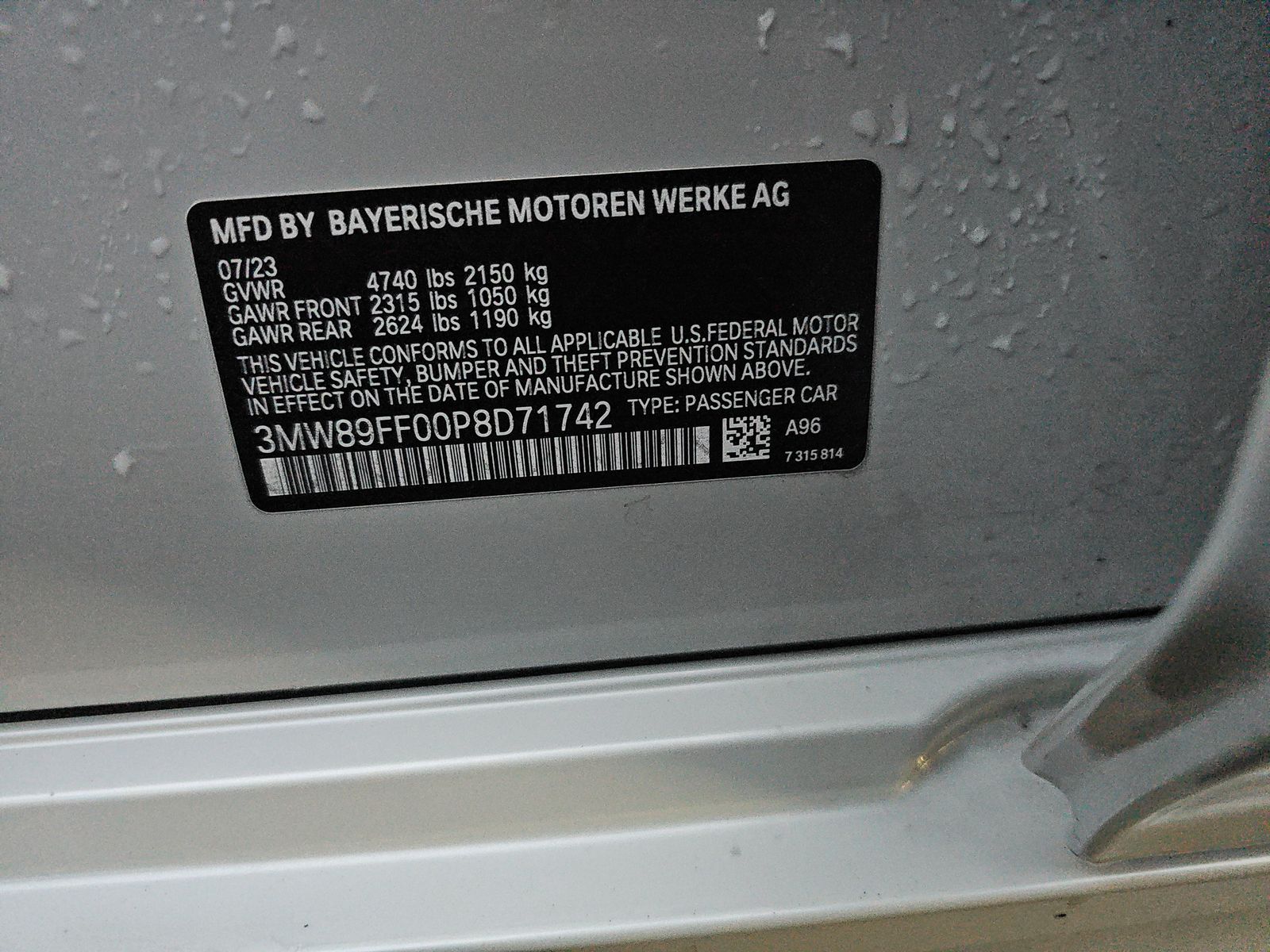 2023 BMW 3 Series 330i xDrive AWD