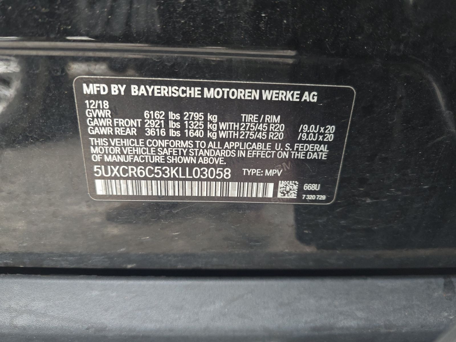 2019 BMW X5 xDrive40i AWD