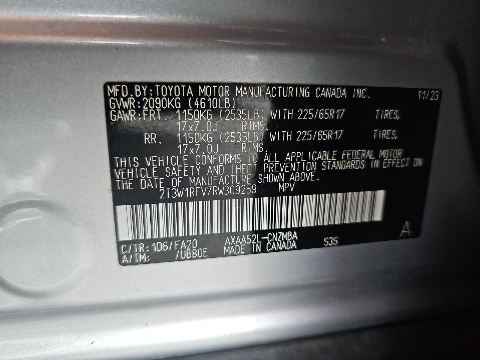 2024 Toyota RAV4 XLE FWD