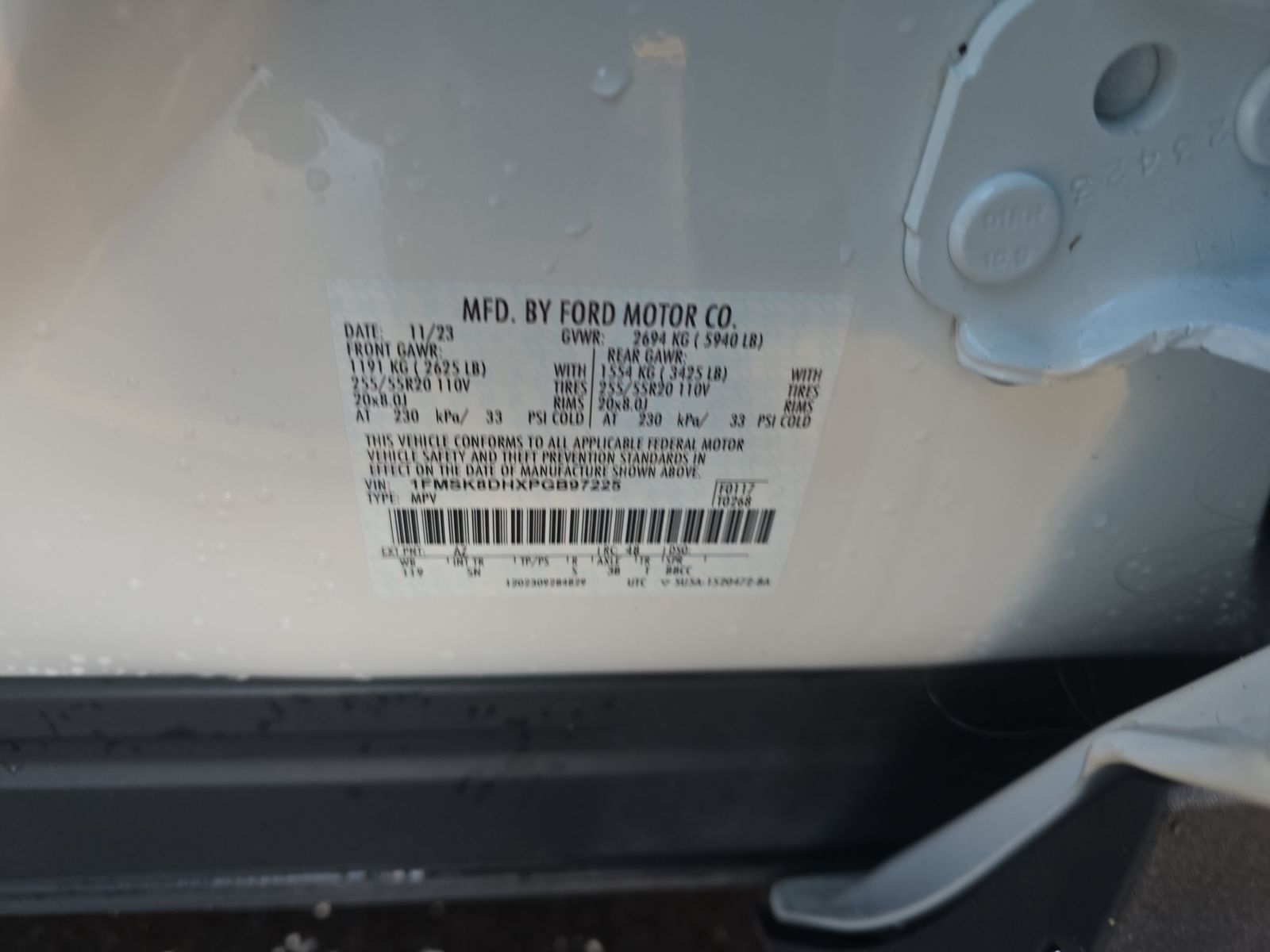 2023 Ford Explorer XLT AWD