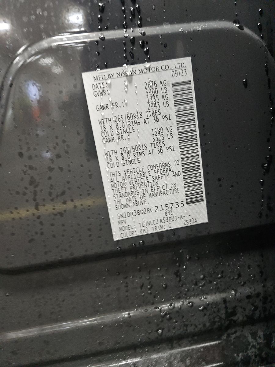 2024 Nissan Pathfinder Rock Creek AWD