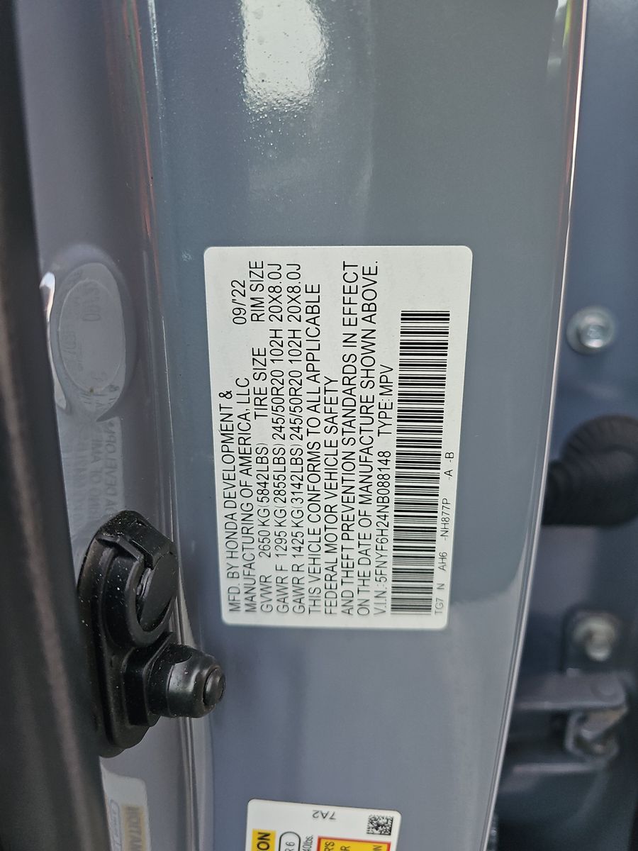 2022 Honda Pilot Special Edition AWD