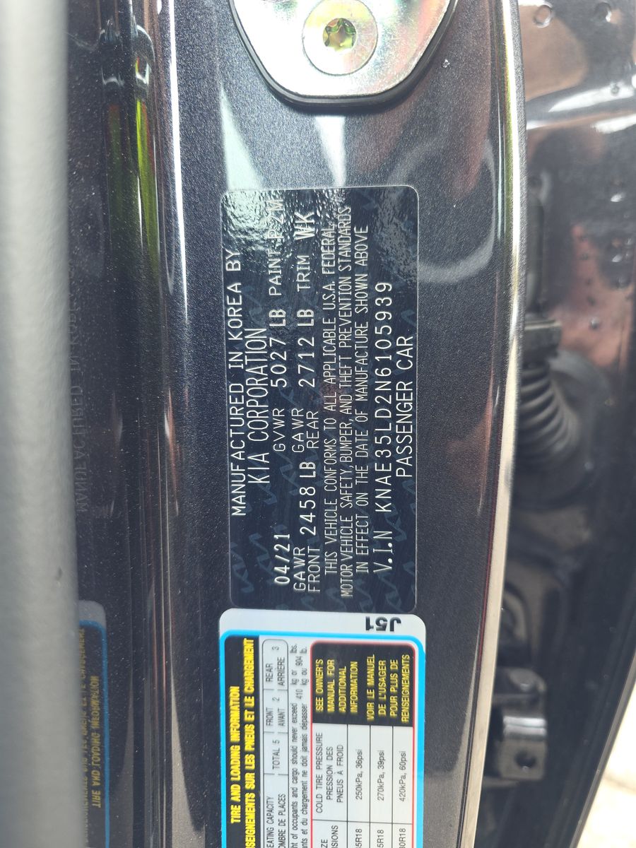 2022 Kia Stinger GT-Line AWD