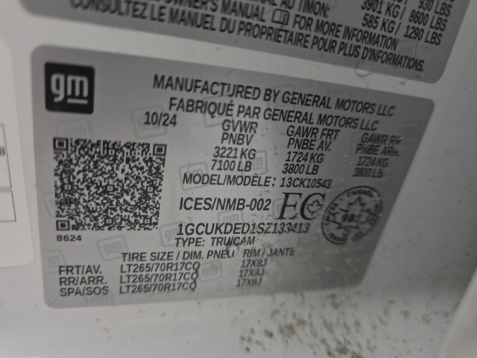 2025 Chevrolet Silverado 1500 LT AWD