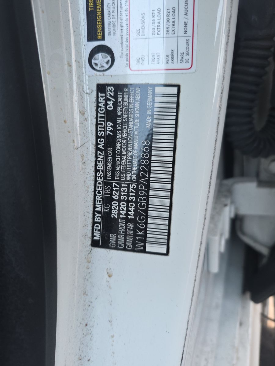 2023 Mercedes-Benz S-Class S 580 AWD