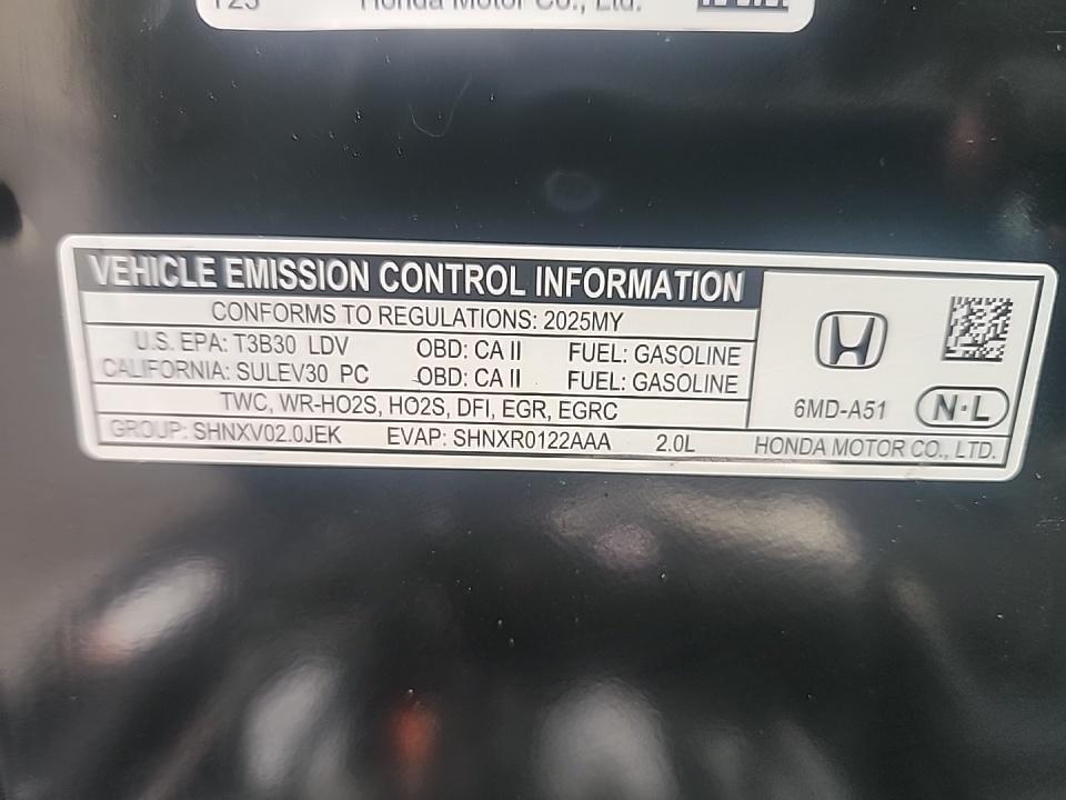 2025 Honda Civic Sport FWD