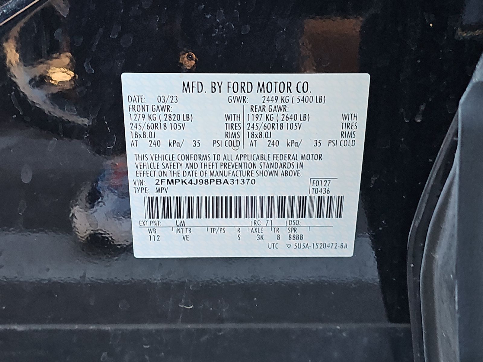 2023 Ford Edge SEL AWD