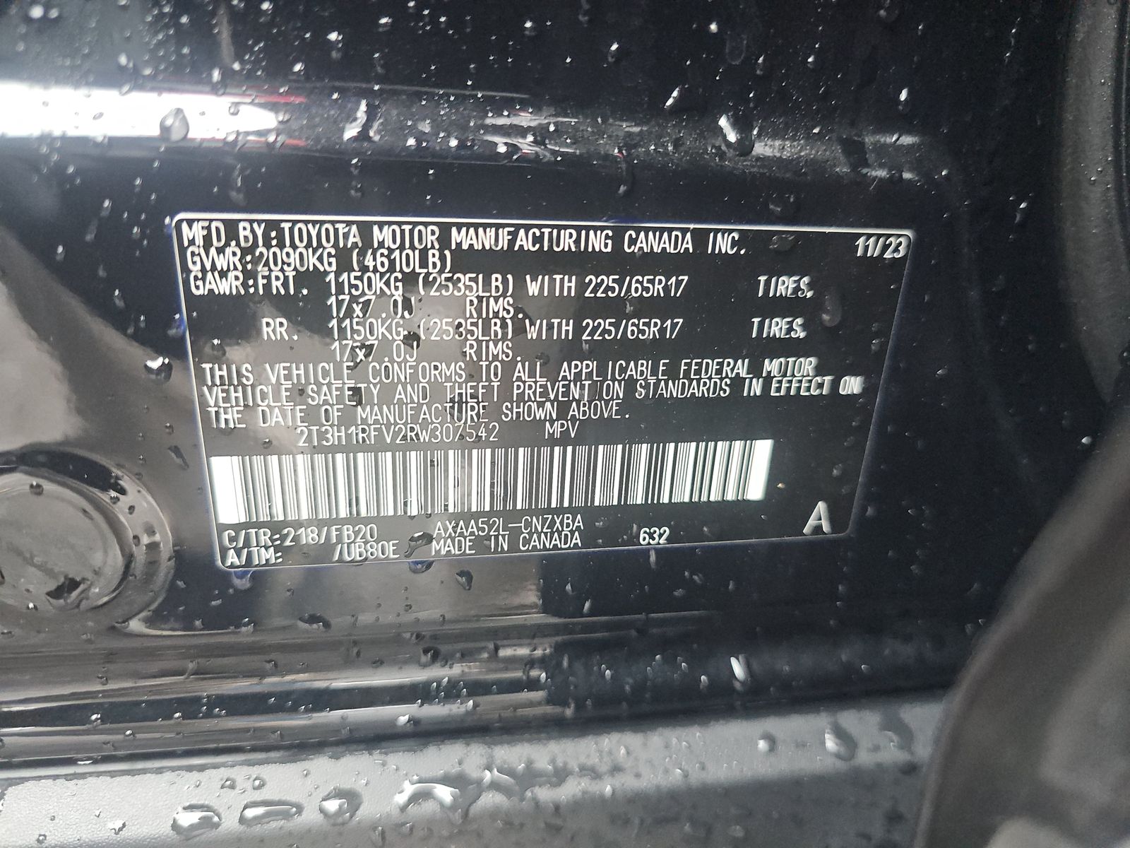 2024 Toyota RAV4 LE FWD