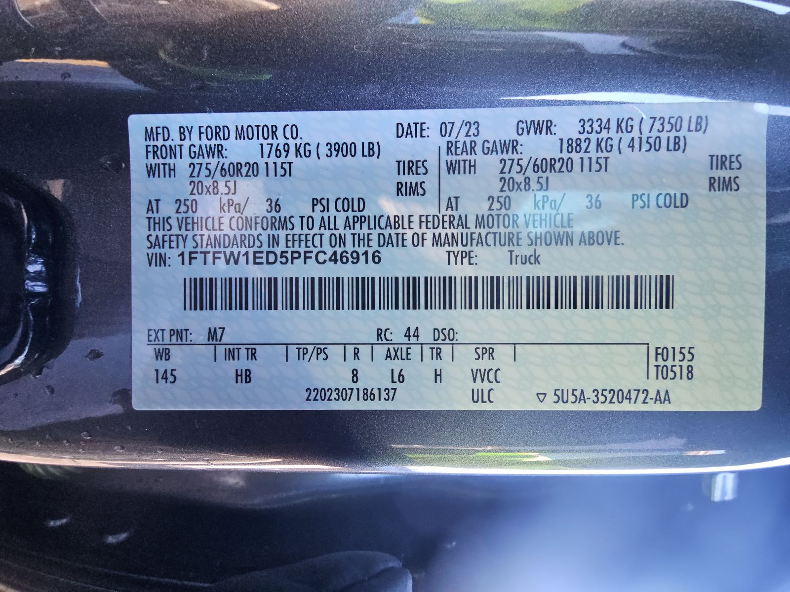 2023 Ford F-150 Hybrid Lariat AWD