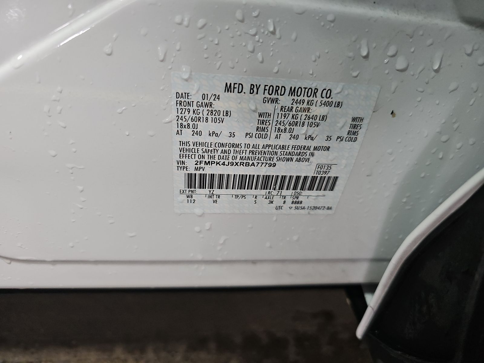 2024 Ford Edge SEL AWD