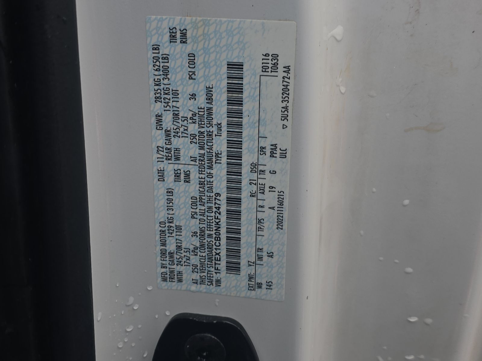 2022 Ford F-150 XL RWD