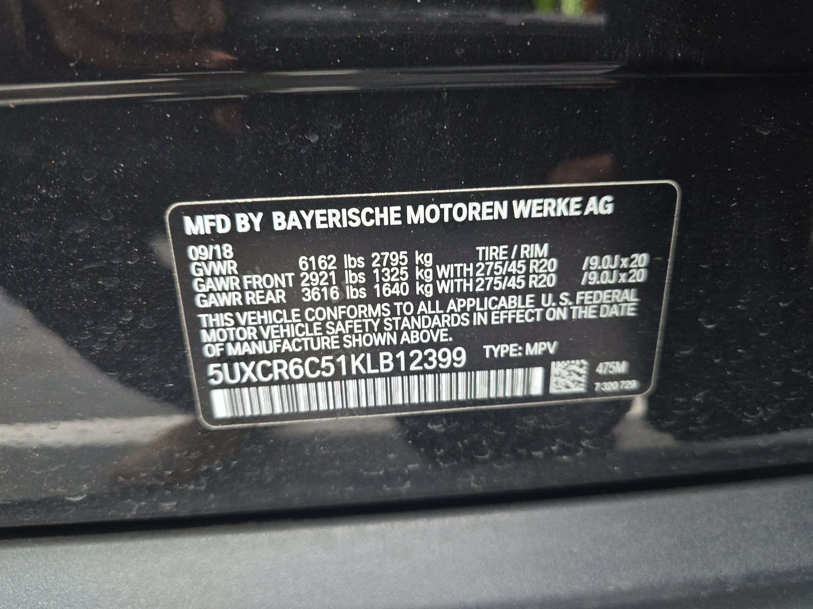 2019 BMW X5 xDrive40i AWD