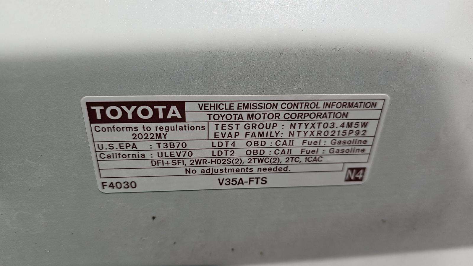 2022 Toyota Tundra Platinum AWD