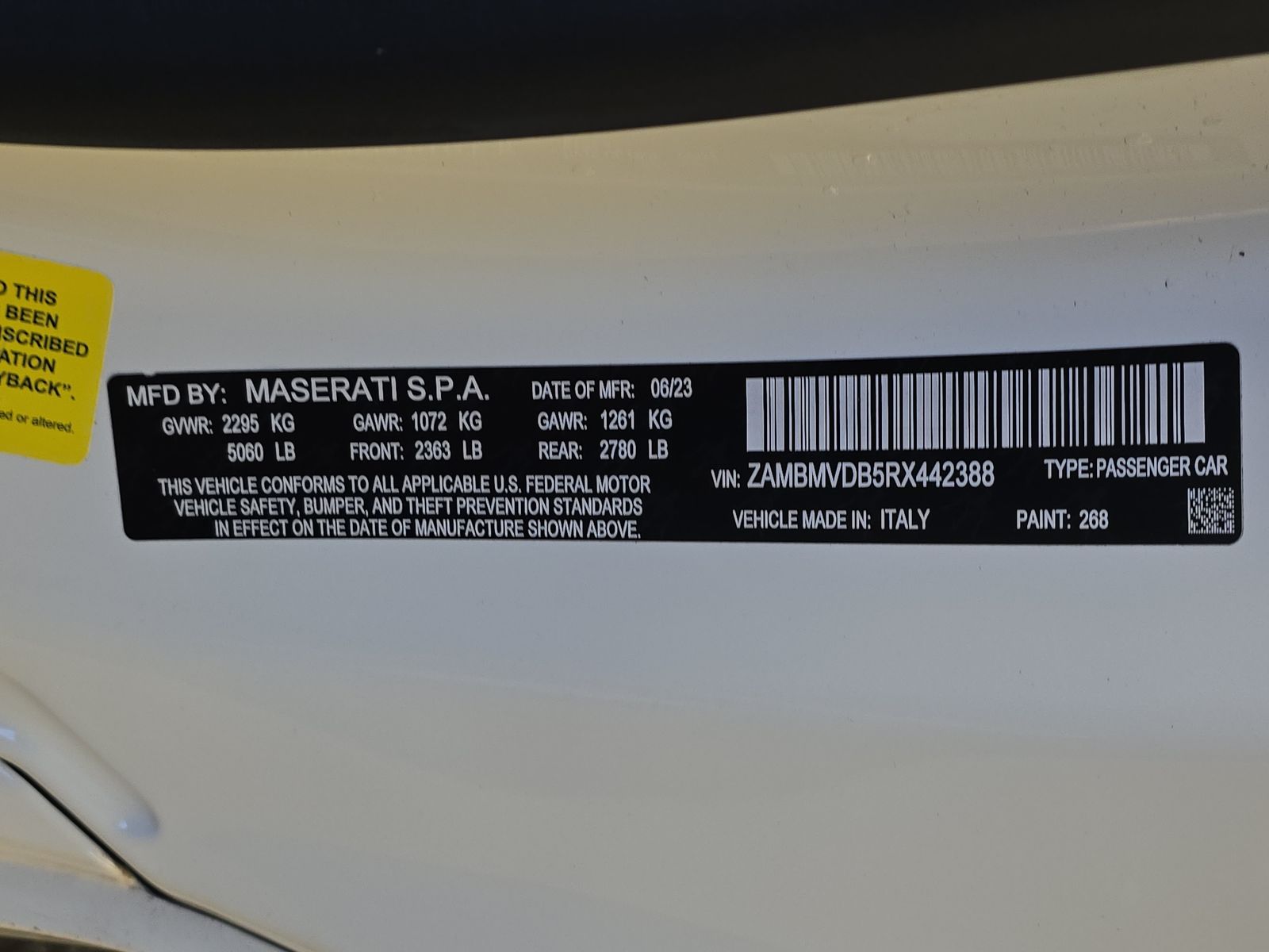 2024 Maserati GranTurismo Trofeo AWD