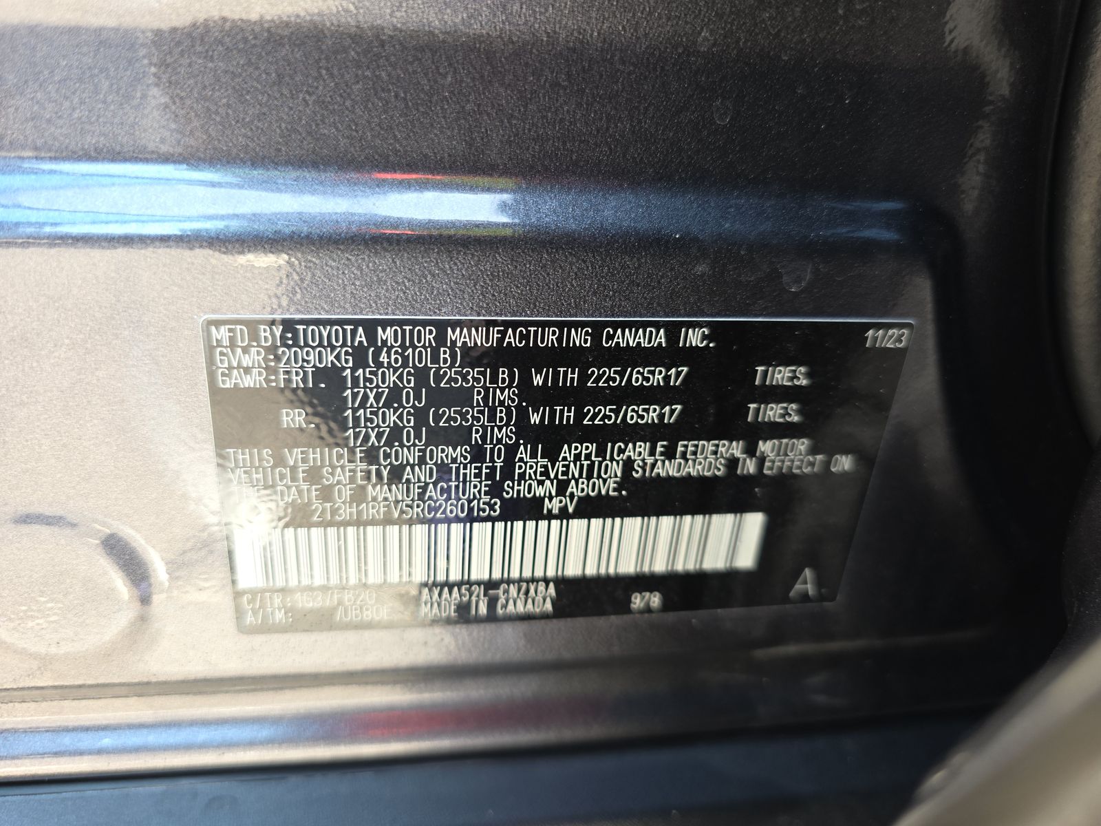 2024 Toyota RAV4 LE FWD