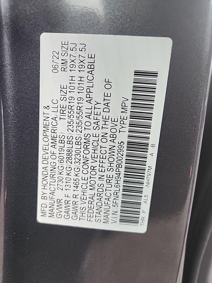 2023 Honda Odyssey Elite FWD