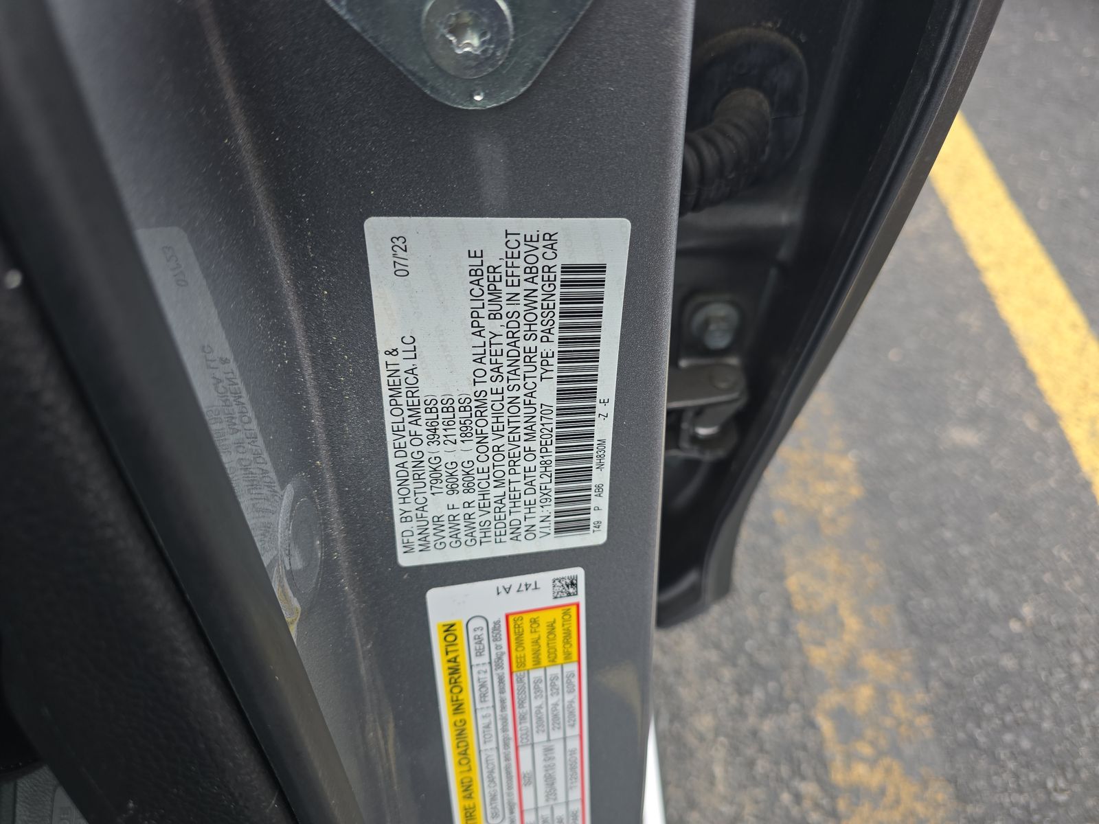 2023 Honda Civic Sport FWD