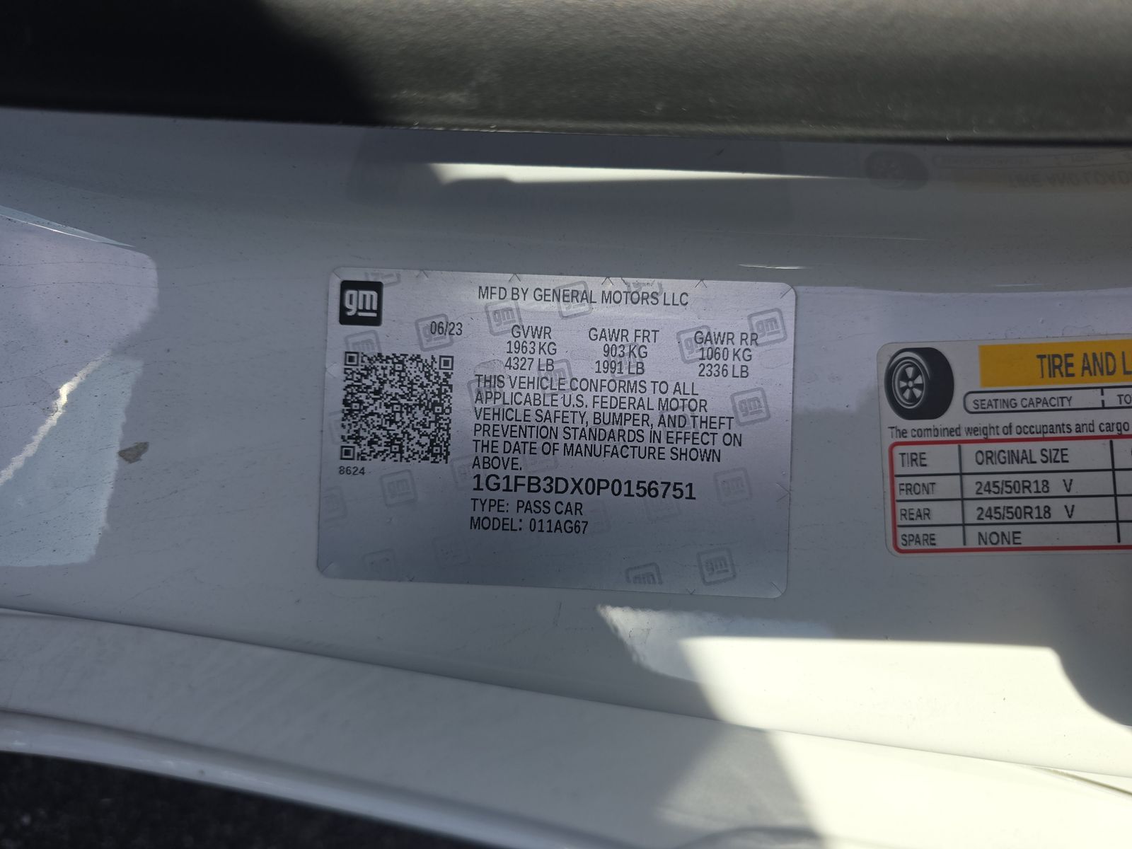 2023 Chevrolet Camaro 1LT RWD