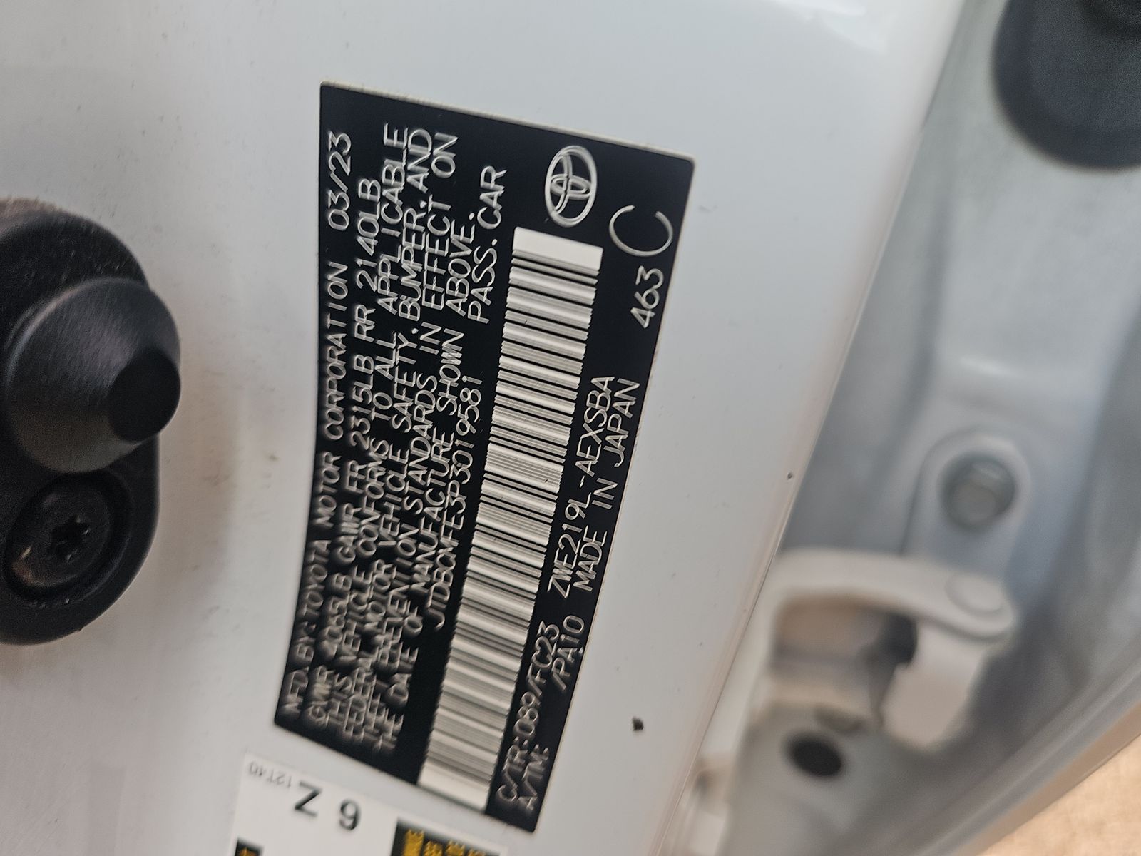 2023 Toyota Corolla Hybrid SE FWD